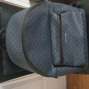 Michael Kors bookbag. Midnight blue full size